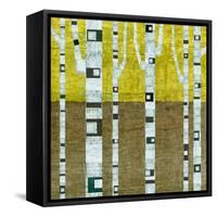 Fall Birches-Michelle Calkins-Framed Stretched Canvas