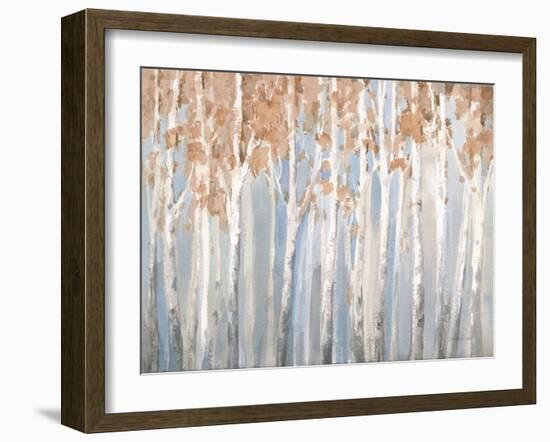 Fall Birches-Danhui Nai-Framed Art Print