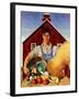 "Fall Bounty," September 25, 1943-John Atherton-Framed Giclee Print