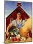 "Fall Bounty," September 25, 1943-John Atherton-Mounted Giclee Print