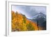 Fall Color and Early Snow at North Lake, Inyo National Forest, California-Russ Bishop-Framed Photographic Print