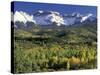 Fall Color and Landscape, Mt. Sneffels Wilderness, Colorado, USA-Gavriel Jecan-Stretched Canvas