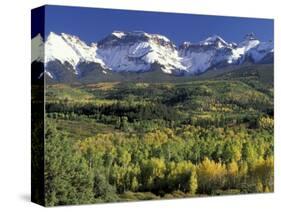 Fall Color and Landscape, Mt. Sneffels Wilderness, Colorado, USA-Gavriel Jecan-Stretched Canvas
