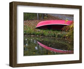 Fall Color around Emerald Lake, Arlington, Vermont, USA-Joe Restuccia III-Framed Photographic Print