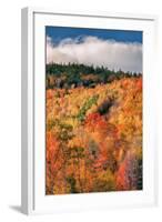 Fall Color Hills at Holderness New Hampshire-Vincent James-Framed Photographic Print