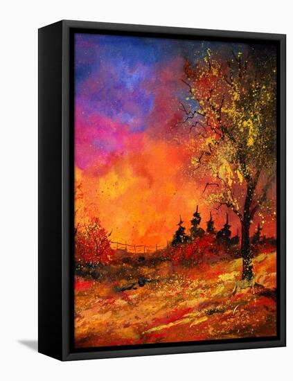 Fall Colors 56-Pol Ledent-Framed Stretched Canvas