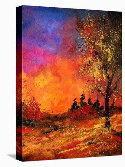 Fall Colors 56-Pol Ledent-Stretched Canvas