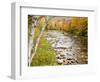 Fall Colors Along the Swift River in Maine's Northern Forest, Byron, Maine, Usa-Jerry & Marcy Monkman-Framed Photographic Print