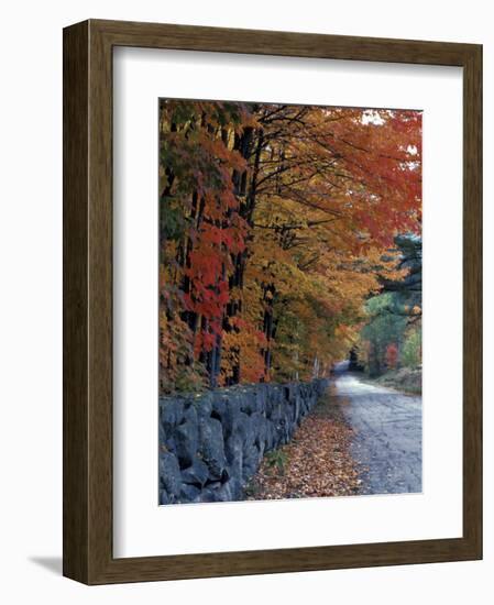 Fall Colors in the White Mountains, New Hampshire, USA-Jerry & Marcy Monkman-Framed Photographic Print