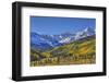 Fall Colors, of Road 7, Sneffle Range in the Background-Richard Maschmeyer-Framed Photographic Print