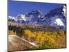 Fall Colors on Aspen Trees, Maroon Bells, Snowmass Wilderness, Colorado, USA-Gavriel Jecan-Mounted Photographic Print