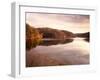 Fall Colors Reflected in Lake, Arkansas, USA-Gayle Harper-Framed Premium Photographic Print