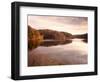 Fall Colors Reflected in Lake, Arkansas, USA-Gayle Harper-Framed Photographic Print