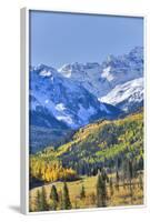 Fall Colors, Road 7, Sneffels Range in the Background-Richard Maschmeyer-Framed Photographic Print