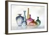 Fall Colour Bottles-Eva Watts-Framed Art Print