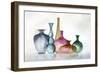 Fall Colour Bottles-Eva Watts-Framed Art Print