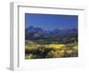 Fall Colours over Denali National Park, Alaska, USA-John Warburton-lee-Framed Photographic Print