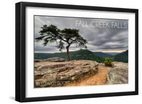 Fall Creek Falls State Park, Tennessee - Buzzards Roost-Lantern Press-Framed Art Print