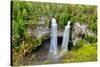 Fall Creek Falls State Park, Tennessee - Fall Creek and Coon Creek Falls-Lantern Press-Stretched Canvas
