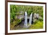 Fall Creek Falls State Park, Tennessee - Fall Creek and Coon Creek Falls-Lantern Press-Framed Premium Giclee Print