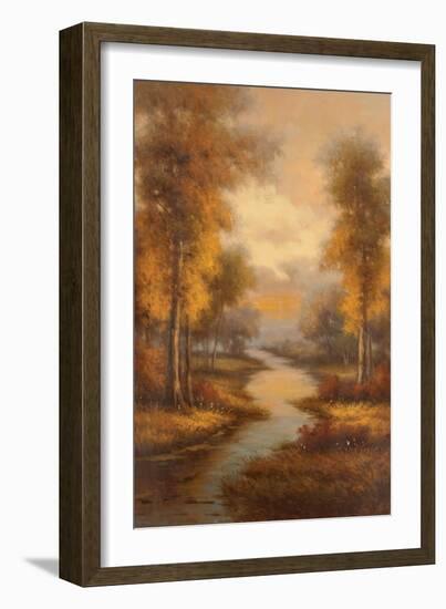 Fall Creek-null-Framed Art Print