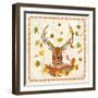 Fall Deer-Fiona Stokes-Gilbert-Framed Giclee Print