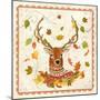 Fall Deer-Fiona Stokes-Gilbert-Mounted Giclee Print