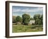 Fall Farm-Michael Budden-Framed Giclee Print