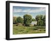 Fall Farm-Michael Budden-Framed Giclee Print