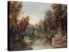 Fall Fisherman-Robert Scott Duncanson-Stretched Canvas