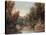 Fall Fisherman-Robert Scott Duncanson-Stretched Canvas