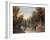 Fall Fisherman-Robert Scott Duncanson-Framed Giclee Print