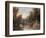 Fall Fisherman-Robert Scott Duncanson-Framed Giclee Print