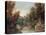 Fall Fisherman-Robert Scott Duncanson-Stretched Canvas