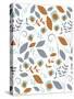 Fall Floral Pattern-Rachel Gresham-Stretched Canvas