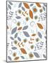 Fall Floral Pattern-Rachel Gresham-Mounted Giclee Print