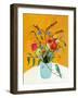 Fall Floral with Bird-Pamela Munger-Framed Art Print