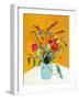 Fall Floral with Bird-Pamela Munger-Framed Art Print