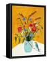 Fall Floral with Bird-Pamela Munger-Framed Stretched Canvas