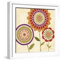 Fall Flowers II-Veronique Charron-Framed Art Print