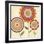 Fall Flowers II-Veronique Charron-Framed Art Print