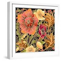 Fall Flowers II-Julie Goonan-Framed Giclee Print