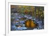 Fall Foliage Along Little River, Smoky Mountains NP, Tennessee, USA-Joanne Wells-Framed Photographic Print