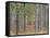 Fall Foliage and Pine Trees in the Forest.-Julianne Eggers-Framed Stretched Canvas