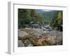 Fall Foliage, Appalachian Trail, White Mountains, New Hampshire, USA-Jerry & Marcy Monkman-Framed Premium Photographic Print