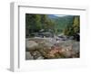 Fall Foliage, Appalachian Trail, White Mountains, New Hampshire, USA-Jerry & Marcy Monkman-Framed Photographic Print