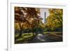 Fall Foliage at Central Park, Manhattan, New York, USA-Stefano Politi Markovina-Framed Photographic Print