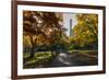 Fall Foliage at Central Park, Manhattan, New York, USA-Stefano Politi Markovina-Framed Photographic Print