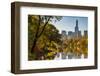 Fall Foliage at Central Park, Manhattan, New York, USA-Stefano Politi Markovina-Framed Photographic Print