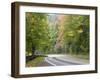 Fall Foliage on Newfound Gap Road, Great Smoky Mountains, Tennessee, USA-Diane Johnson-Framed Photographic Print